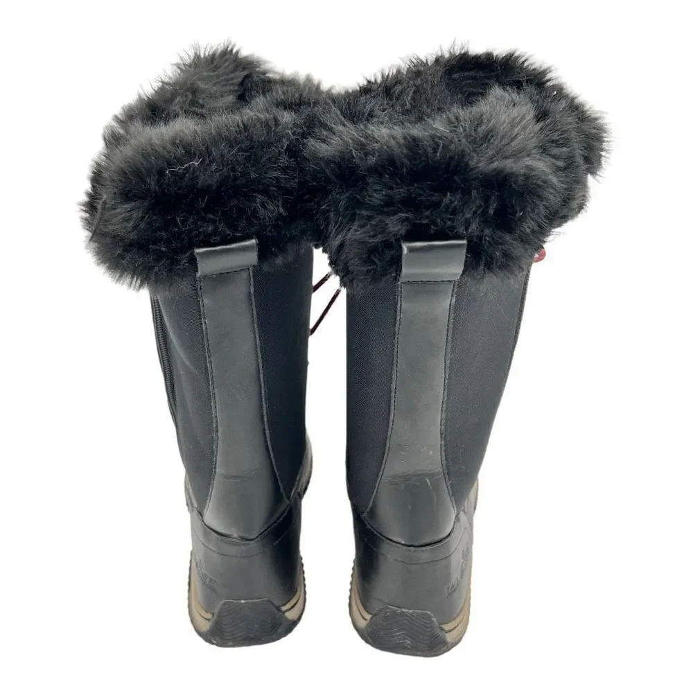 Women’s LaNeige Winter Snow Boots Black Size 9